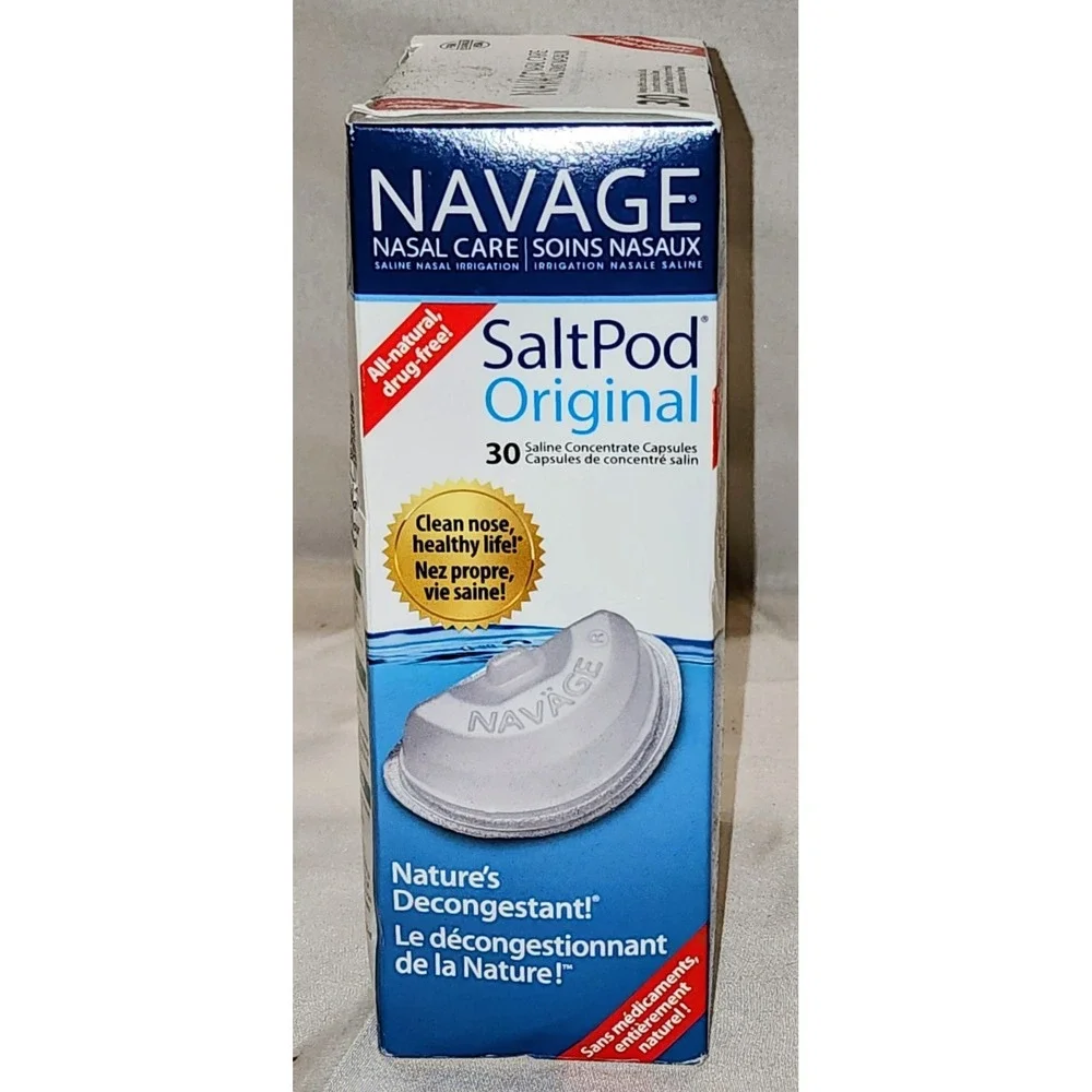 🔥‎ Navage Nasal System Original Saltpods 30 pods Brand New Sealed Salt Pods 🔥